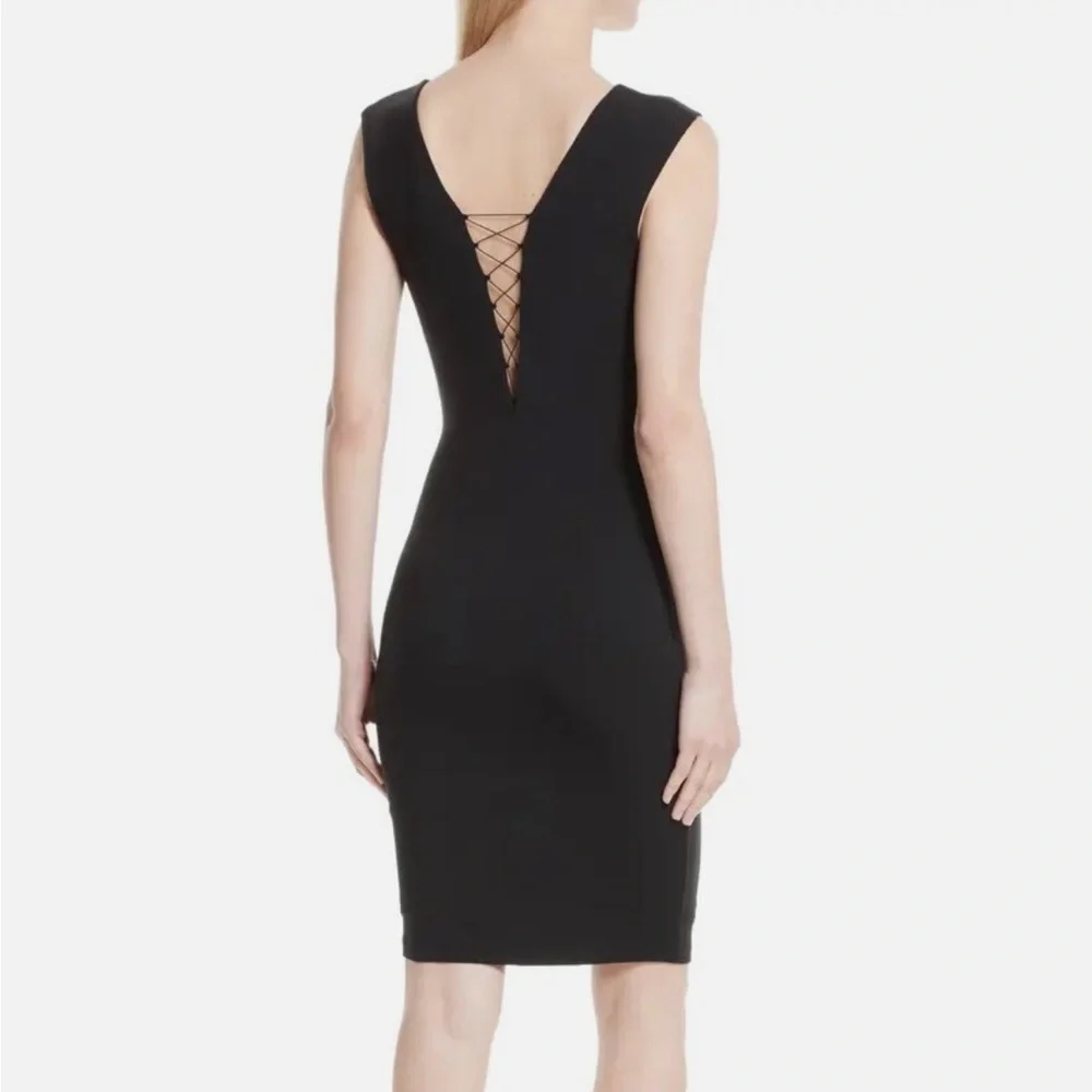 T by Alexander Wang Black Backless Dress